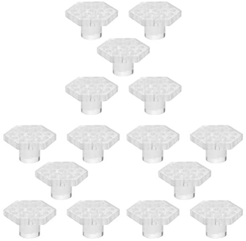 POPETPOP 3 Sätze Korallengestell Acryl-korallengestell Für Aquarium Korallenhalterung Korallenhalter Riffgestell Knopf Korallenstützsatz 5 Stück * 3