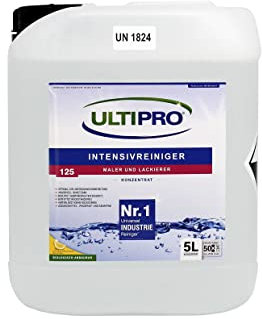 5L Intensivreiniger Konzentrat – Hochwirksamer, biologisch abbaubarer Allzweckreiniger für Maler, Lackierer und Renovierer | Löst hartnäckigen Schmutz auf Werkzeug, Boden und Oberfläche – Ultipro