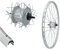 Bärwinkels Vorderrad 26 Hohlkammerfelge 3W / 6V Shimano Nexus Nabendynamo Silber DH-C30003