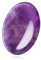 XIANNVXI Amethyst Kristalle Steine Kristall Sorgensteine Daumen Edelsteine Heilsteine natürlich poliert Oval Palm Pocket Stein Angst Stress Relief Meditation