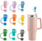 Stanley Strohhalm-Abdeckung für Stanley-Becher, Silikon-Strohhalmaufsatz, kompatibel mit Stanley 76 und 1,1 l Becher mit Griff, 10 mm Trinkhalm-Spitze, Zubehör für Stanley-Becher