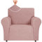 Ystyle Housse de Fauteuil Extensible, Housse Canapé 1 Place avec Accoudoirs, Protection Canape Chien, Universelle Hiver Sofa Cover, Housse de Canape Antidérapante, Gris Rose