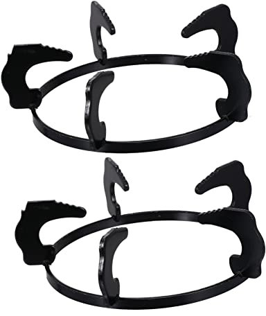 TOPBATHY 2pcs Gas Stove Bracket Induction Wok Electric Stove Burner Stove Cookware Ring Wok Support Rack Burner Wok Holder Gas Stove Pot Rack Metal Stand Wok Rack Cast Iron Enamel Household
