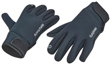 Prophete Winter Fahrradhandschuhe, wasserabweisendes und winddichtes Material, Relfektionselemente, Fleecefütterung