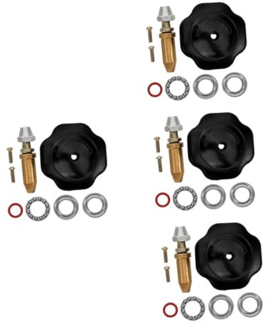 Gadpiparty 4sets Valvola per Pentola Kit Ricambio Valvola Sfiato e Guarnizioni Facile e Utilizzare per Domestiche e Professionali