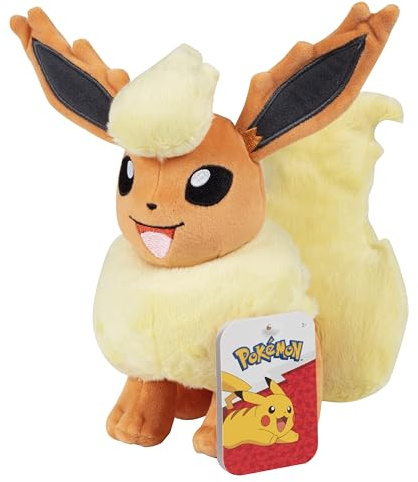 Pokémon PKW4650-20 cm Plüsch - Flamara, offizielles Plüsch