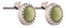 QOSS Ohrstecker DO rund Ø 6 mm kiwi