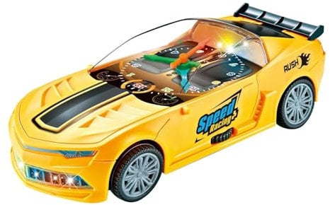 Electric Car Toy, Light Music Car, Interactive Toy for Kids, Battery-Operated Toy, Children's Car Toy, Fun Music Toy, Kids Electric Vehicle, Sport Car Toy, Kids Play Car, Educational Toy for