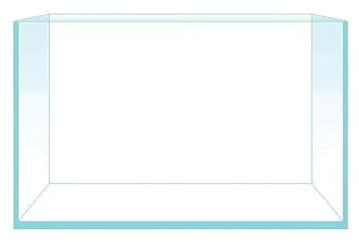 DTACBNEUZ Fish Tank Glass Fish Tank Aquarium Rectangular Turtle Tank Peninsula Style Premium Ultra Clear Borderless Aquarium Aquarium Kit