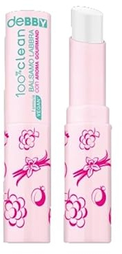 Debby Lippenbalsam, 100 % natürlich, vegane Formel, Aroma Gourmand Spf15 (Stick, Kokos)