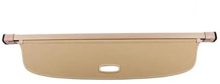 Kofferraumabdeckung für VW Für Tiguan Für Allspace 2018–2024 Sichtschutz Trennwand Privatsphäre Laderaumabdeckung(Beige)