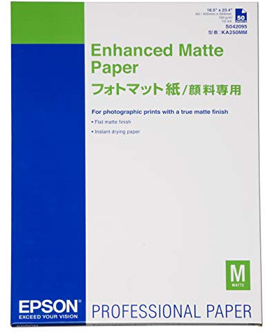 Epson Enhanced Matte Paper, DIN A2, 192g/m2, 50 Blatt