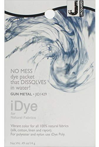 Bulk Buy: Jacquard Produkte iDye Stoff Dye Gun Metall idye-429 (6er Pack)
