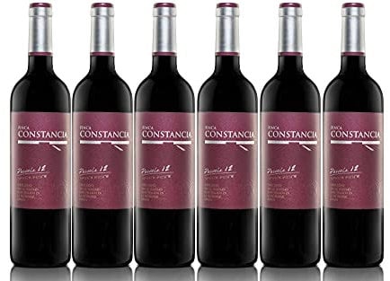 Finca Constancia Parcela 12 Graciano - Vino Tinto V.T. Castilla - 6 botellas de 750 ml - Total: 4500 ml