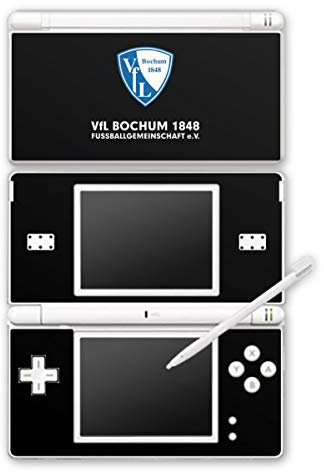 DeinDesign Skin kompatibel mit Nintendo DS Lite Folie Sticker VFL Bochum Logo Offizielles Lizenzprodukt