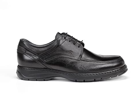 Fluchos- Retail ES Spain Crono Zapatos de Cordones Derby, Hombre, Negro (Black), 41 EU (7.5 UK)
