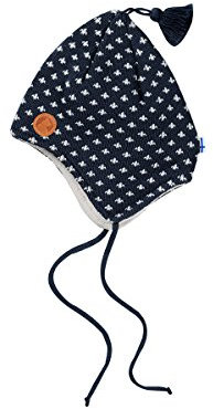 Finkid Tipsa navy offwhite Winter Zipfel Strickmütze