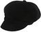 LOEVENICH Damen Winter-Ballonmütze |Schirmmütze | Winter-Mütze aus warmen Polar Soft Fleece – Knautschbar mit Gummizug, Schwarz, Einheitsgröße