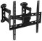 Mount-It! Corner TV Wall Mount - Full Motion Swivel Designed for Corner Installations, VESA 400x400 Pattern Fits 32, 37, 40, 42, 50, 55 Inch Televisions, 66 Lbs Capacity, MI-4481
