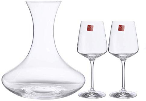 RCR: Set di Decanter e Bicchieri da Vino Aria Invino.