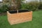 Gartenwelt Riegelsberger Elegantes Hochbeet Kräuterbeet Pflanzbeet Lärche Gemüsebeet 180x80cm Höhe 71 cm aus Lärchenholz 45mm geriffelt