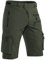 Hiauspor Shorts Herren, Sommer Leichte Schnelltrocknend mit 5 Taschen Cargo Bermuda Wanderhose Sport Chino Trekking Outdoor MTB Hose Männer Kurz Atmungsaktiv Stretch (Grün, XL)