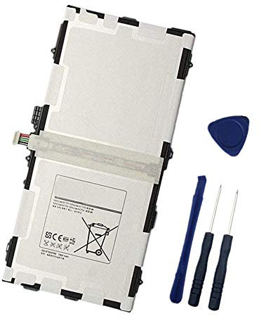 WXKJSHOP Batteria di ricambio compatibile con Samsung Galaxy Tab S 10.5 SM-T800 SM-T805 T800 T805 EB-BT800FBE EB-BT80FBC EB-BT800FBB 3.8V 7900mAh