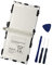WXKJSHOP Batteria di ricambio compatibile con Samsung Galaxy Tab S 10.5 SM-T800 SM-T805 T800 T805 EB-BT800FBE EB-BT80FBC EB-BT800FBB 3.8V 7900mAh