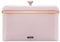 Tower T826130PNK Cavaletto Bread Bin with Removable Lid, Large Capacity, Durable Steel Body, Marshmallow Pink and Rose Gold
