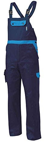 Siggi Group Salopette Danubio Pantaloni, Blu, XS Professionale