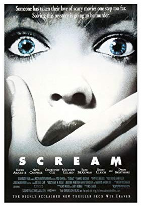 Filmposter Scream, 50 x 75 cm, ohne Rahmen