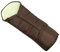 BambiniWelt by Rafael K. Fußsack [Winterfußsack für Kinderwagen] Buggy Schlitten Kuschelsack universal in Mumienform mit Lammwolle Größe anpassbar warm mit Reißverschluss waschbar (braun)