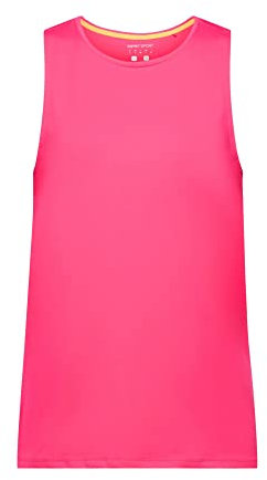 ESPRIT RCS Top Ed Camisa Cami, Rosa Fucsia, L para Mujer