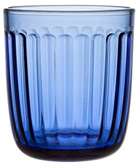 Iittala Raami Trinkgläser 2er Set Spülmaschinenfest in der Farbe Ultramarineblau, 260ml, 1067423