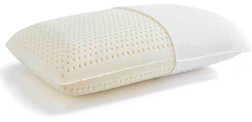 Kiss Dream 100% Talalay Latexkissen, extra weiches Latexkissen zum Schlafen, Bettkissen für Rücken-, Seiten- und Bauchschläfer, hilft Schulter- und Nackenschmerzen zu lindern [Atmungsaktivität][Hohe