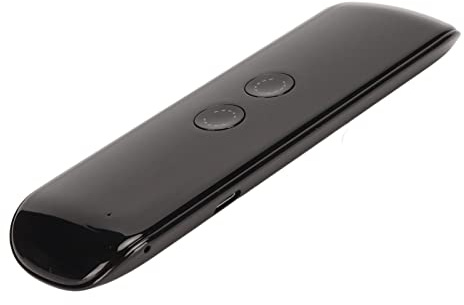 Tragbarer Sprachübersetzer Gerät, Zwei--Übersetzer für 144 Sprachen, intelligenter Echtzeit Dolmetscher, drahtloser Bluetooth mit 800mAh, , Arbeit, Lernen (Schwarz)