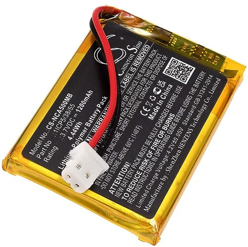Akku für Babyphone NUK ECO Control Audio 530D+, 3,7V, Li-Polymer