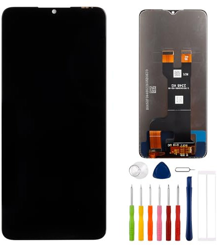 E-YIIVIIL Display LCD di ricambio compatibile con ZTE Blade A73 5G (senza cornice), display LCD da 6,52 con strumenti