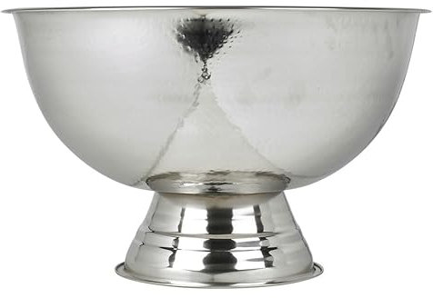 URBNLIVING Large Stainless Steel Champagne Wine Beer Ice Cooler Party Bowl on Foot