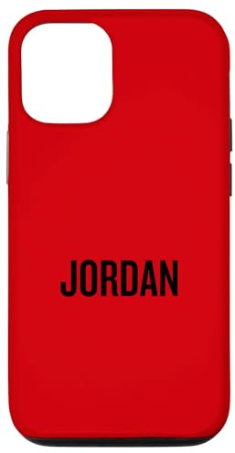 Hülle für iPhone 12/12 Pro Jordanische Nationalflagge, Farbe: Rot