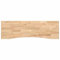 vidaXL Schreibtischplatte Unbehandelt 160x50x2,5 cm Massivholz Eiche, Arbeitsplatte, Küchen Arbeitsplatte, Ersatztischplatte, Tischplatte