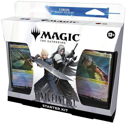 Magic: The Gathering – FINAL FANTASY Einsteigerpaket – Lerne Magic mit 2 spielfertigen Decks (Englische Version)