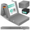 KESSER® Klappmatratze 90 x 200 x 15 cm Gästematratze 3-Fach faltbar zum Sitzhocker Faltmatratze Schaumstoff 25kg/m³ extra dick 15cm atmungsaktiv waschbar Abnehmbarer Bezug inkl. Camping Tragetasche