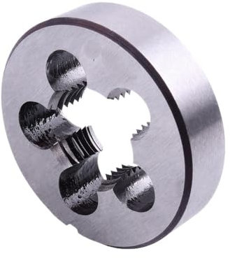 FBANULPEX Set di Maschi e filiere metriche Filiera for Filettatura Tonda, filiera for Filettatura Destra for Tubi Standard(1/4inch)