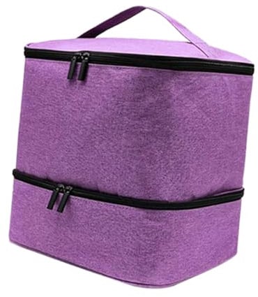 Gel-Nagellack-Organizer und Aufbewahrungsbox für Nagellack, Reise-Nagellampe
