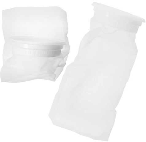 DOITOOL 2 Stück IBC Deckelfilter Nylon Waschbar Kunststoff IBC Fassdeckel mit Wiederverwendbarem Filtersieb Kompatibel 1 Tonnen Regenwassertank Zubehör