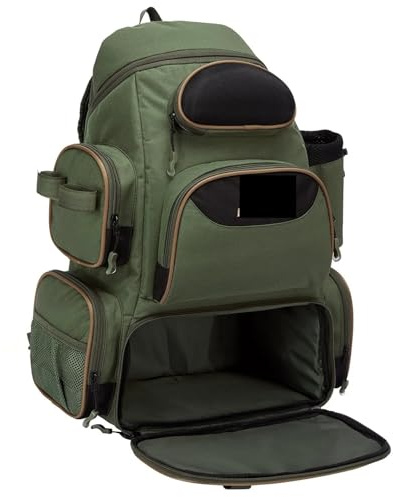 SHENJMAI Angelruten-Tasche Angeltasche Tackle Rucksack Leichte Box Multifunktionale(Color 3)