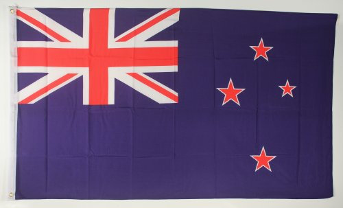 Buddel-Bini Flagge Fahne ca. 90x150 cm : Neuseeland Nationalflagge Nationalfahne