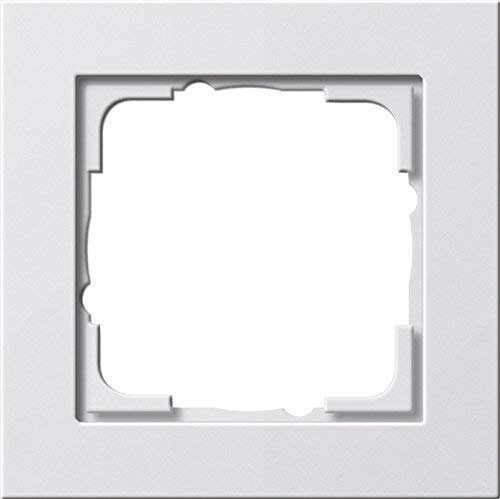 GIRA 1fach E2 Abdeckrahmen Reinweiß seidenmatt - Set Auswahl