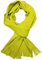 Rotfuchs Strickschal modisch 100% Wolle feinstrick (Merino) (195 x 27 cm, Hellgrün)